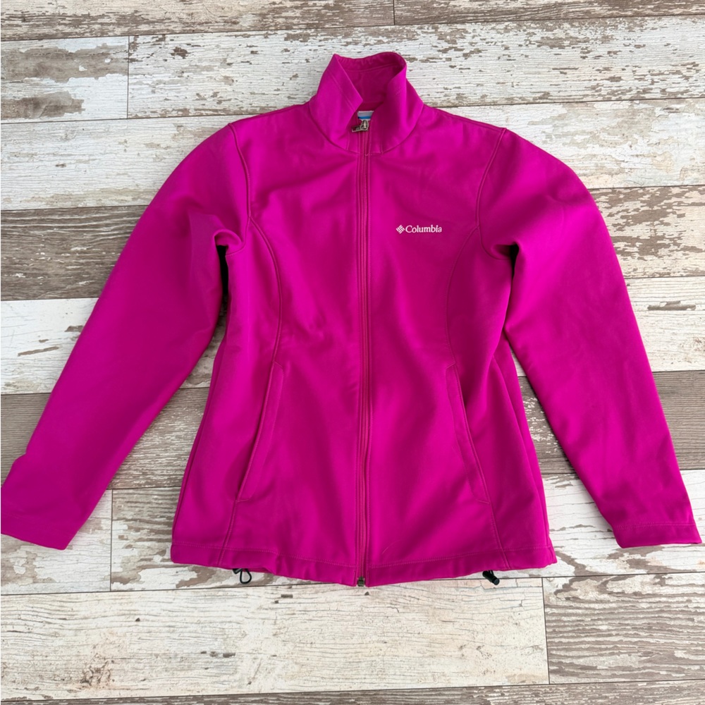 Columbia Pink Softshell Jacket Size XS